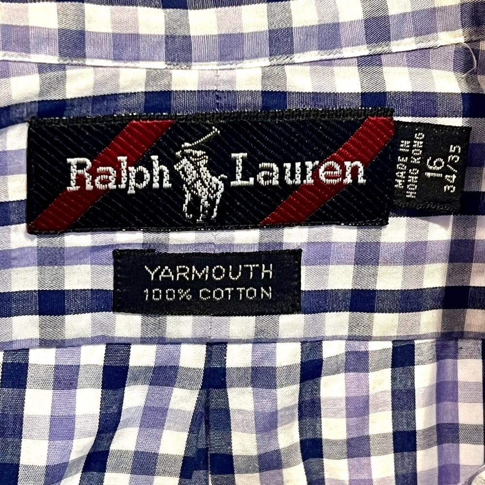 Ralph Lauren Blue Casual Button Down Shirt